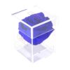 Einzelne blaue Rose in arcrylbox