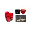 Geschenkbundle bestehend aus Herzbox klein, Grußkarte und Schokolade