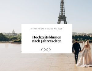 Hochzeitsblumen nach Jahreszeiten