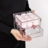Arcyl Medium mit Schublade und rosa Infinity Rosen gehalten