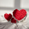 Herzboxen rote Rosen Infinity Flowerbox